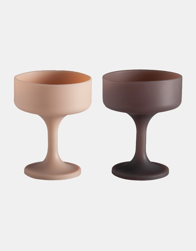 porter green - mecc | silicone unbreakable cocktail glasses