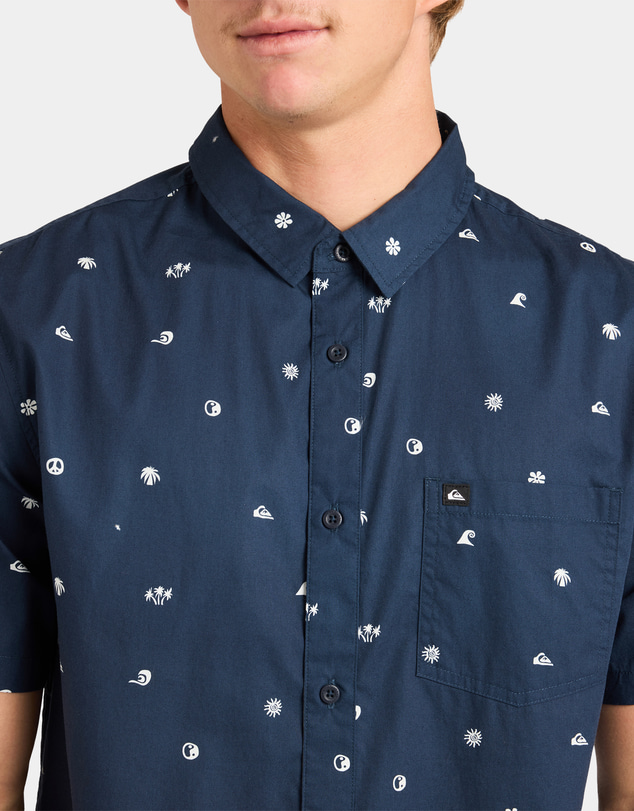 Quiksilver - Mens Apero Classic Pocket Short Sleeve Shirt