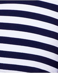 Polo Ralph Lauren - Pique Stripe Wide Strap Padded Bikini Top