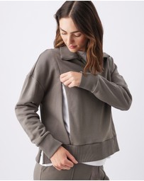 Ripe Maternity - Terry Nursing Sweat