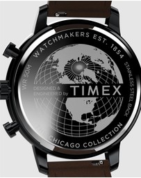 TIMEX - Timex Chicago 45mm Black-Tone Multifunction Watch