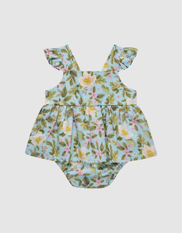 Fleur Harris - 'Heirloom Treasures' Esme Skirt Bodysuit in Soft Teal
