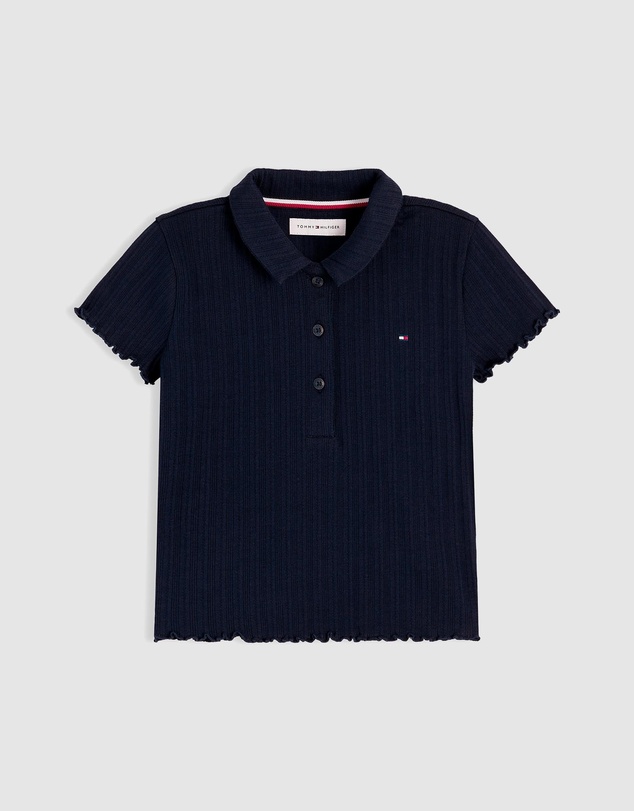 Tommy Hilfiger - Pointelle Top SS - Kids