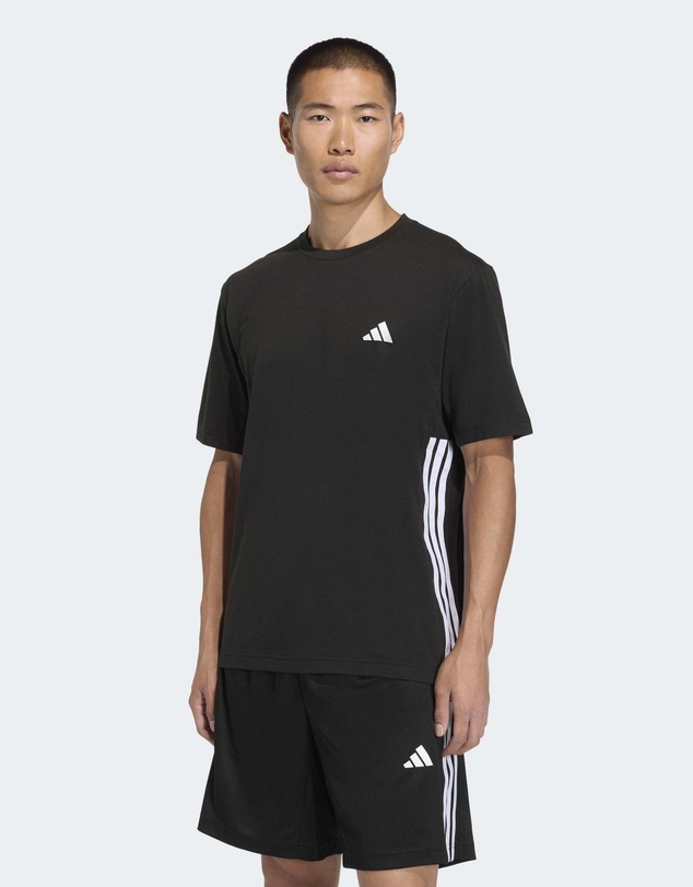 adidas Performance - WORKOUT ESSENTIALS FEELREADY 3 STRIPES T-SHIRT Mens