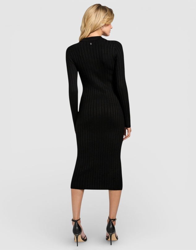 GUESS - Eco Miranda Ribbed Sweater Dress