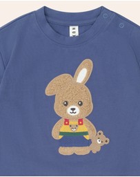 Huxbaby - Colour Block Bunny Tee - Babies-Kids