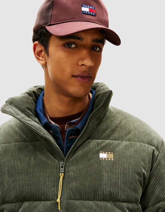 Tommy Jeans - Vail Cord Faux Down Jacket
