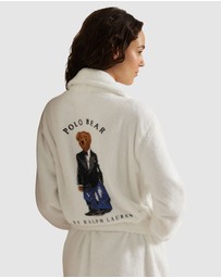 Polo Ralph Lauren - Polo Bear Short Woven Cotton Terry Robe