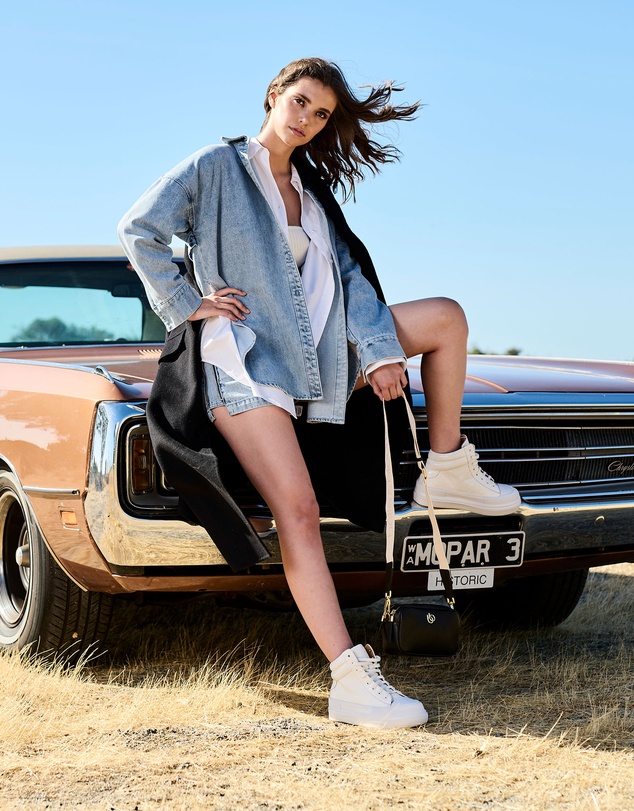 Belle & Bloom - Into Him Oversized Denim Shirt