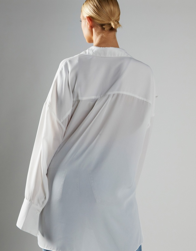 Glamorous - Oversized Frill Shirt