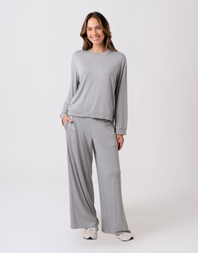 UNE PIECE - Lounge Long Sleeve Crew Neck Top