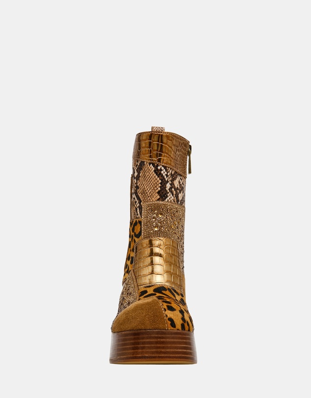 Steve Madden - Monsta Gold Multi Boots