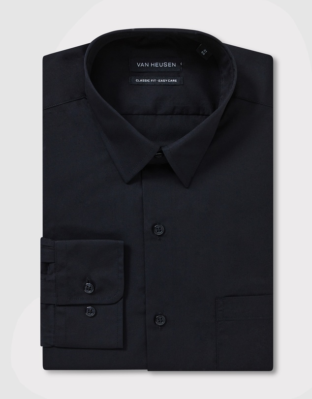 Van Heusen - Solid Poplin Shirt