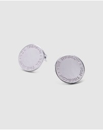 Von Treskow - Von Treskow Plate Stud Earrings