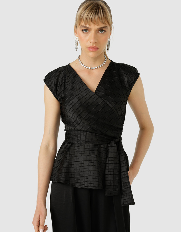 SACHA DRAKE - Sylvia Top In Black