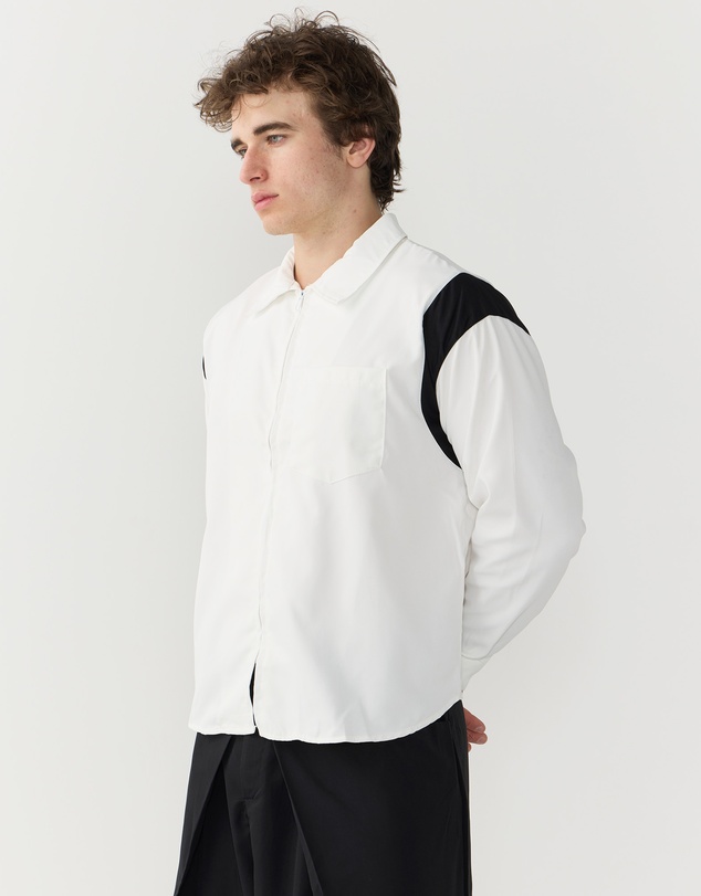 Justin Cassin - Upload Oversized Zip Shirt