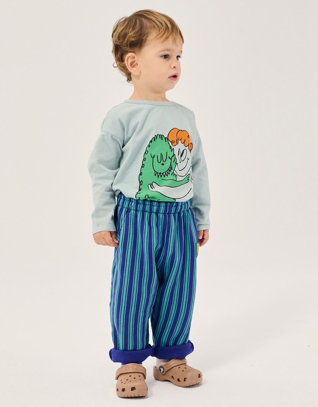 Bobo Choses - Booo Bo Choses Tag Stripes Jogging Pants - Babies