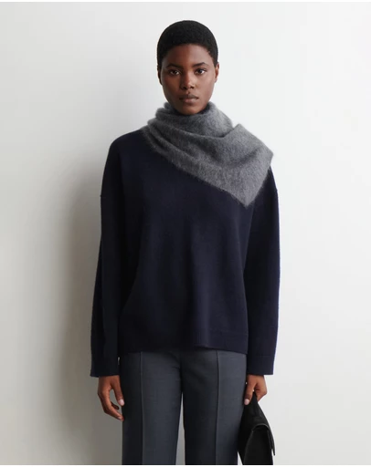 COS - Cashmere Funnel-Neck Jumper