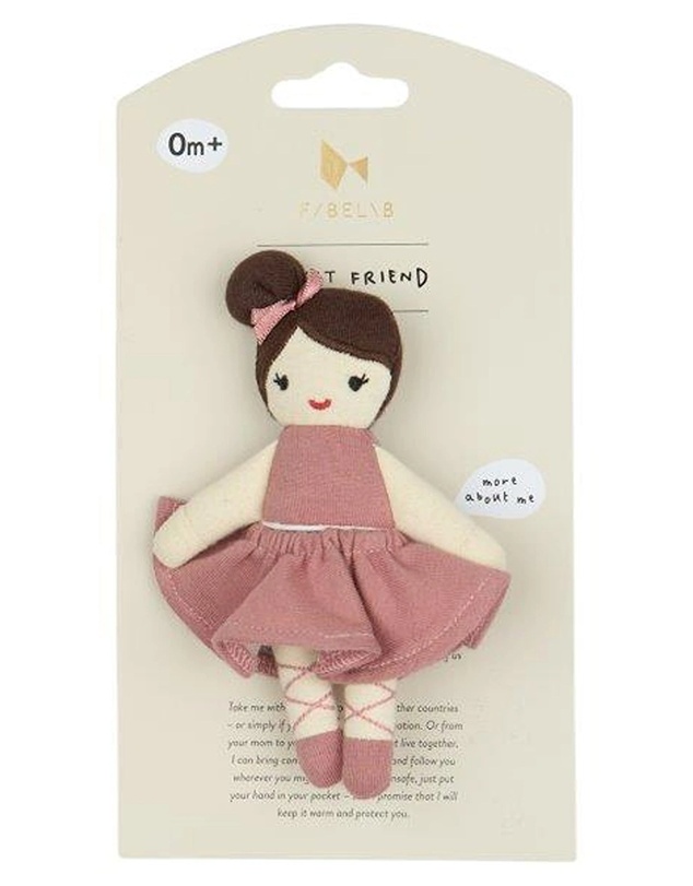 Fabelab - Pocket Friend, Ballerina, 14 cm