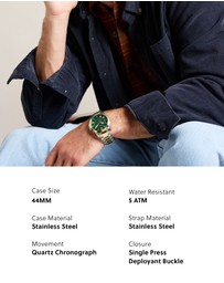 Fossil - Grant Multicolour Chronograph Watch