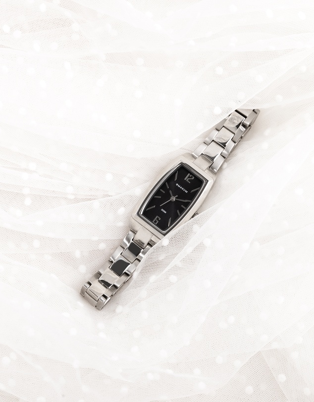 Maxum - Fanta Re-Issue - Silver Tone Case, Black Dial & Silver Tone Bracelet