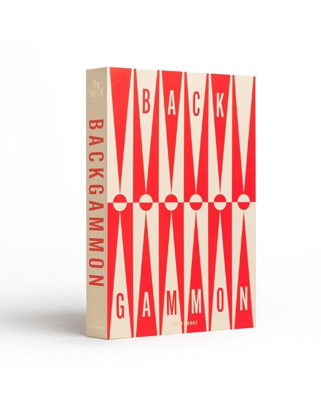 Printworks - Printworks Classic Art of Backgammon-Red Cream