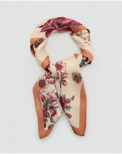 M.N.G - Floral Print Scarf