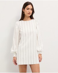 The Fated - Tia Stripe Mini Dress
