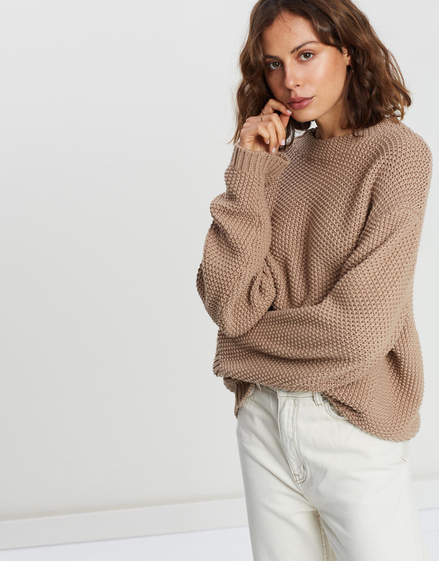 Assembly Label - Seeded Knit