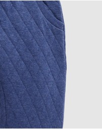 Purebaby - Quilted Track Pants -Kids-Babies