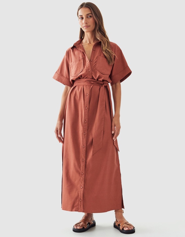 Calli - Rain Shirt Dress