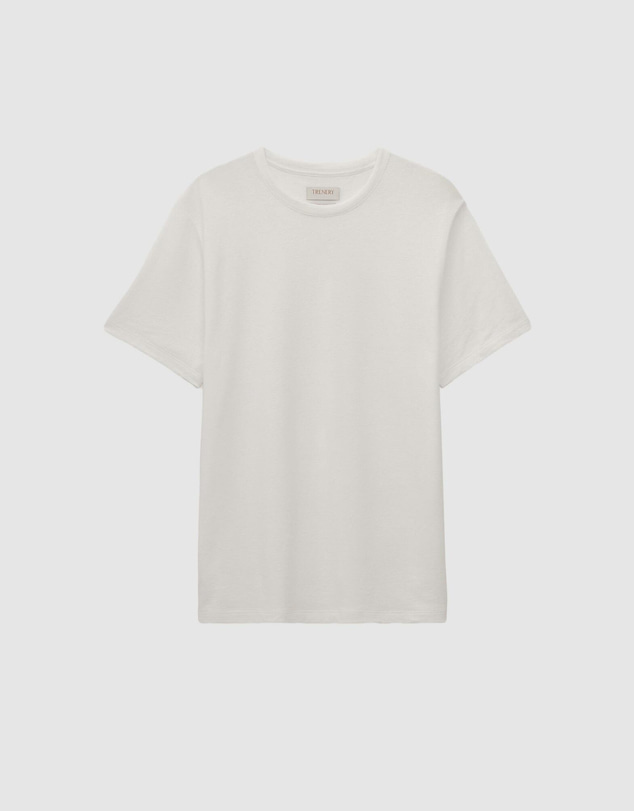Trenery - Linen Cotton Jersey T-shirt
