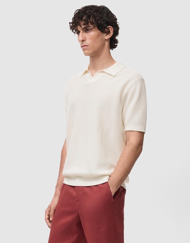 M.N.G - Fluid Polo Shirt