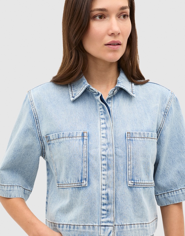 Seed Heritage - Denim Boxy Shirt