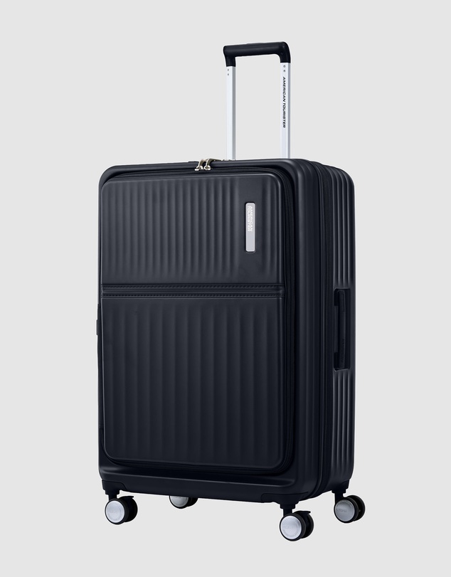 American Tourister - Tranto Check-In Large 76Cm Suitcase Expandable Book & Centre Opening