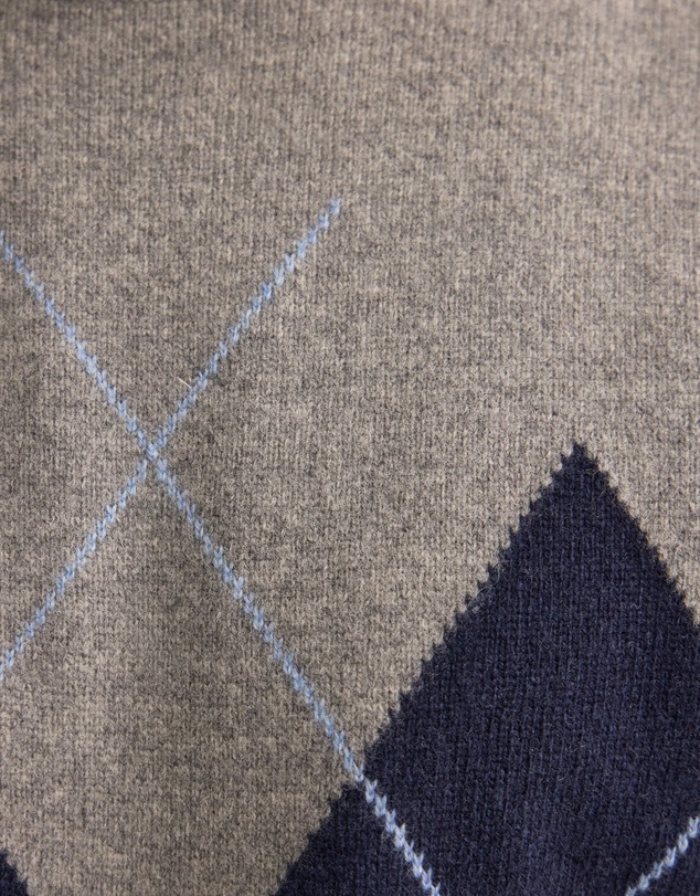 Oxford - Anton Wool Argyle Crew Neck