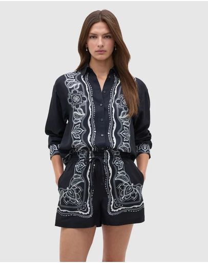 Seed Heritage - Scarf Print Short