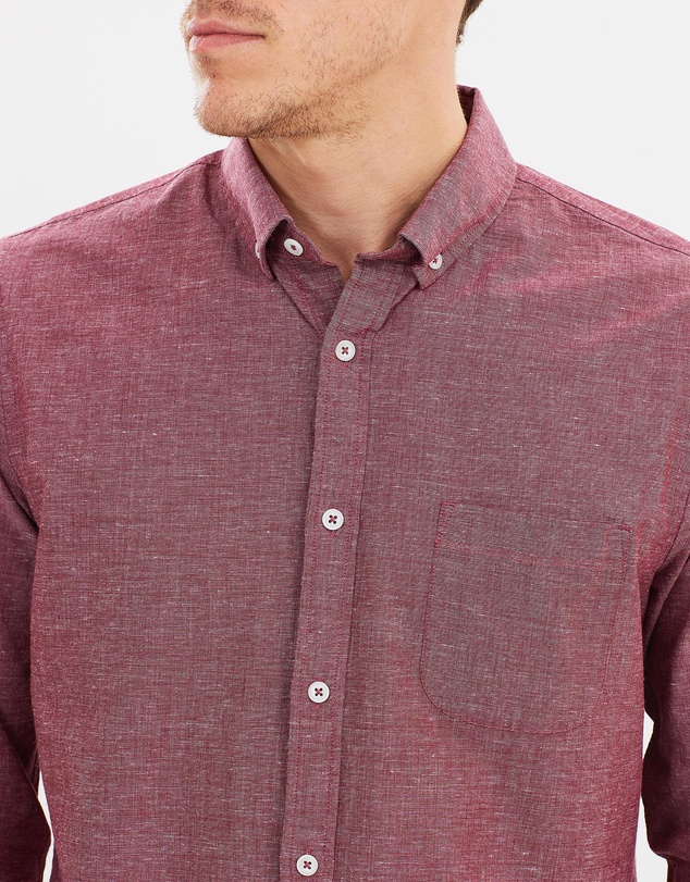 Sportscraft - Long Sleeve Regular Collins Shirt