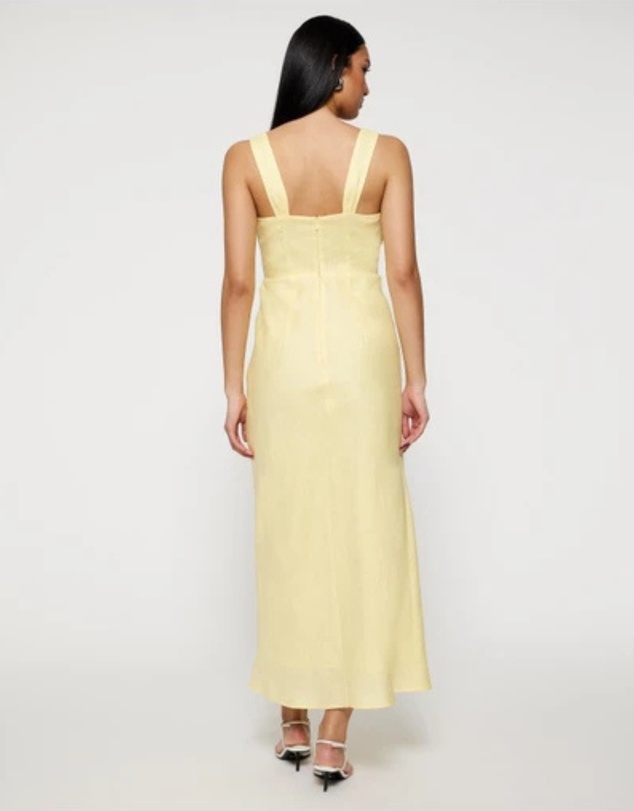 Revibe - Repaired Lover Neroli Twist Bust Midi Dress - AU 10