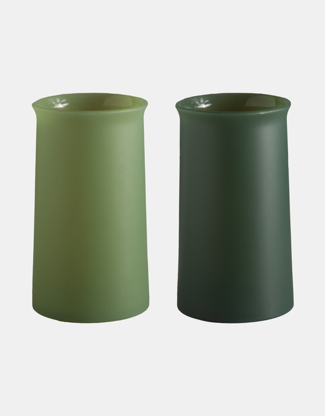 porter green - stegg | silicone unbreakable highball glasses