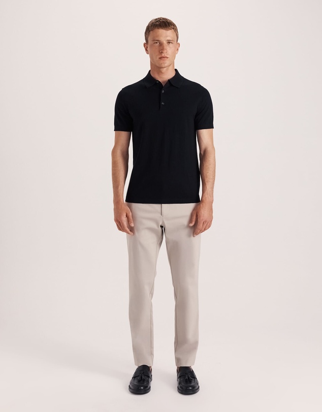 SABA - Miramar Cotton Wool Knit Polo