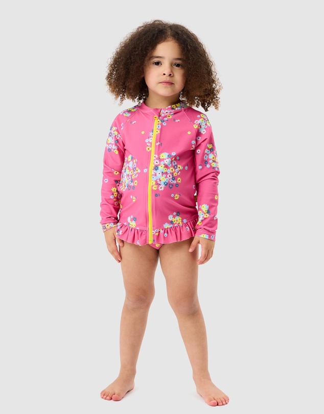 Goldie + Ace - Floral Rash Jacket - Babies-Kids