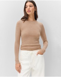 UNISON - Merino Crew Neck Top