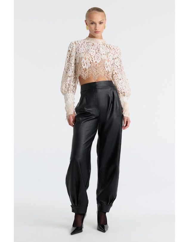 Bardot - Georgia Long Sleeve Lace Top