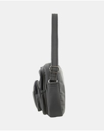 Pierre Cardin - Pierre Cardin Nylon Anti-Theft Cross Body Bag