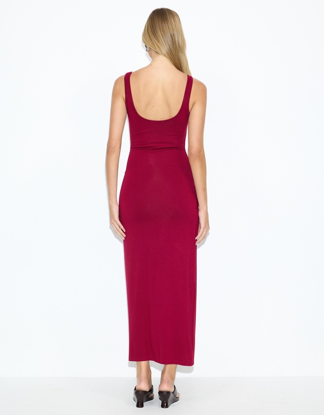 Dazie - Sunday Brunch Jersey Maxi Dress