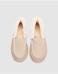 EVERAU - EverAU Ugg Sooka Cow Suede Upper House Shoes