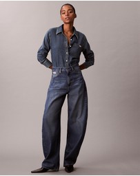 Calvin Klein Jeans - High Rise Barrel Jeans