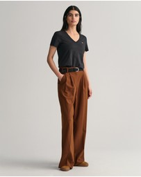 Gant - Shield V-Neck T-Shirt
