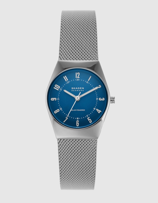 Skagen - Grenen Lille Solar Powered Silver Tone Analogue Watch